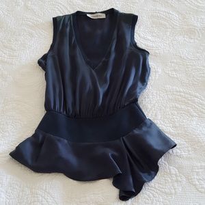 Yves Saint Laurent silk top.